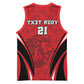 Afro Libya Football Custom Basketball Jersey Barbary Lion - Sporty Style - African Pride