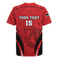 Afro Libya Football Custom Rugby Jersey Barbary Lion - Sporty Style