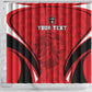 Afro Libya Football Custom Shower Curtain Barbary Lion - Sporty Style
