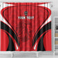 Afro Libya Football Custom Shower Curtain Barbary Lion - Sporty Style
