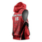 Afro Libya Football Custom Sleeveless Hoodie Barbary Lion - Sporty Style - African Pride