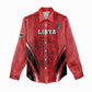 Afro Libya Football Custom Women Casual Shirt Barbary Lion - Sporty Style LT15