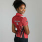 Afro Libya Football Custom Women Polo Shirt Barbary Lion - Sporty Style