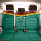 Custom Cameroun Football Back Car Seat Cover Allez Les Lions Indomptables