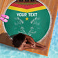 Custom Cameroun Football Beach Blanket Allez Les Lions Indomptables