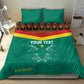 Custom Cameroun Football Bedding Set Allez Les Lions Indomptables