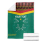 Custom Cameroun Football Blanket Allez Les Lions Indomptables