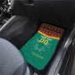 Custom Cameroun Football Car Mats Allez Les Lions Indomptables
