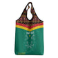 Custom Cameroun Football Grocery Bag Allez Les Lions Indomptables