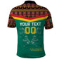 Custom Cameroun Football Polo Shirt Allez Les Lions Indomptables