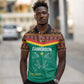 Custom Cameroun Football Polo Shirt Allez Les Lions Indomptables