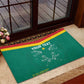 Custom Cameroun Football Rubber Doormat Allez Les Lions Indomptables