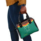Custom Cameroun Football Shoulder Handbag Allez Les Lions Indomptables