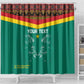 Custom Cameroun Football Shower Curtain Allez Les Lions Indomptables