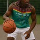 Custom Cameroun Football Sleeveless Hoodie Allez Les Lions Indomptables - African Pride