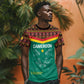 Custom Cameroun Football T shirt Allez Les Lions Indomptables