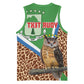 Personalised Equatorial Guinea Basketball Jersey Bubo Poensis With Coat Of Arms - African Pride