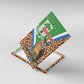 Personalised Equatorial Guinea Canvas Wall Art Bubo Poensis With Coat Of Arms