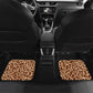 Personalised Equatorial Guinea Car Mats Bubo Poensis With Coat Of Arms