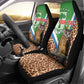 Personalised Equatorial Guinea Car Seat Cover Bubo Poensis With Coat Of Arms