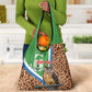 Personalised Equatorial Guinea Grocery Bag Bubo Poensis With Coat Of Arms