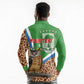 Personalised Equatorial Guinea Long Sleeve Polo Shirt Bubo Poensis With Coat Of Arms