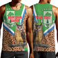 Personalised Equatorial Guinea Men Tank Top Bubo Poensis With Coat Of Arms