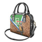 Personalised Equatorial Guinea Shoulder Handbag Bubo Poensis With Coat Of Arms