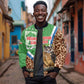 Personalised Equatorial Guinea Sleeve Zip Bomber Jacket Bubo Poensis With Coat Of Arms