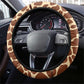 Equatorial Guinea Steering Wheel Cover Bubo Poensis With Coat Of Arms