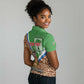 Personalised Equatorial Guinea Women Polo Shirt Bubo Poensis With Coat Of Arms