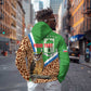 Personalised Equatorial Guinea Zip Hoodie Bubo Poensis With Coat Of Arms