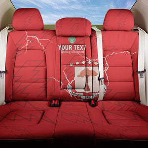 Custom Equatorial Guinea Football Back Car Seat Cover Go Champions - Red Version