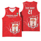 Custom Equatorial Guinea Football Basketball Jersey Go Champions - Red Version - African Pride