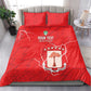 Custom Equatorial Guinea Football Bedding Set Go Champions - Red Version
