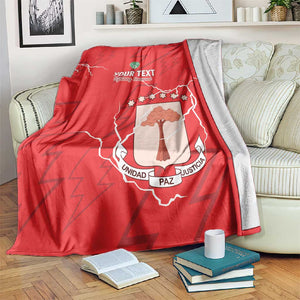 Custom Equatorial Guinea Football Blanket Go Champions - Red Version