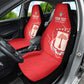 Custom Equatorial Guinea Football Car Seat Cover Go Champions - Red Version