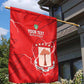 Custom Equatorial Guinea Football Garden Flag Go Champions - Red Version