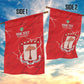 Custom Equatorial Guinea Football Garden Flag Go Champions - Red Version