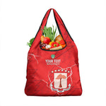 Custom Equatorial Guinea Football Grocery Bag Go Champions - Red Version