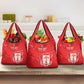 Custom Equatorial Guinea Football Grocery Bag Go Champions - Red Version