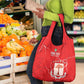 Custom Equatorial Guinea Football Grocery Bag Go Champions - Red Version