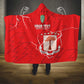 Custom Equatorial Guinea Football Hooded Blanket Go Champions - Red Version