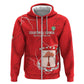 Custom Equatorial Guinea Football Hoodie Go Champions - Red Version
