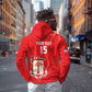Custom Equatorial Guinea Football Hoodie Go Champions - Red Version