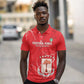 Custom Equatorial Guinea Football Polo Shirt Go Champions - Red Version