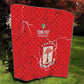 Custom Equatorial Guinea Football Quilt Go Champions - Red Version
