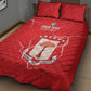 Custom Equatorial Guinea Football Quilt Bed Set Go Champions - Red Version