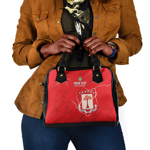 Custom Equatorial Guinea Football Shoulder Handbag Go Champions - Red Version