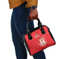 Custom Equatorial Guinea Football Shoulder Handbag Go Champions - Red Version